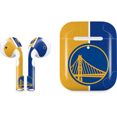 NBA Golden State Warriors Canvas Apple AirPods 2 Skin