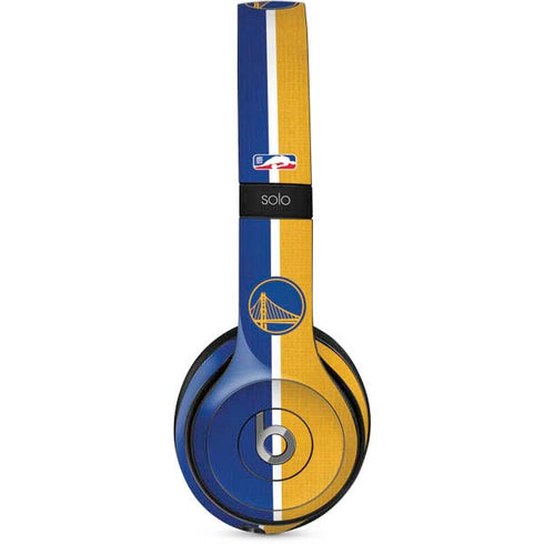 NBA Golden State Warriors Canvas Beats Solo 2 Wired Skin