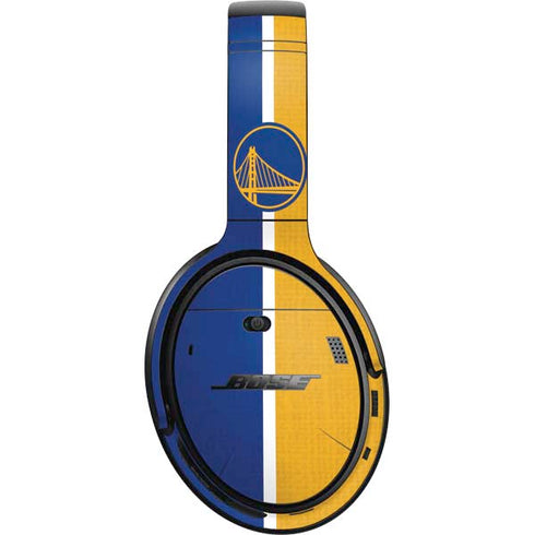 NBA Golden State Warriors Canvas Bose QuietComfort 35 II Headphones Skin