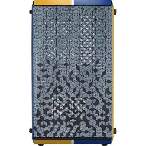 NBA Golden State Warriors Canvas Cooler Master MasterBox Q300L Mini Tower Skin