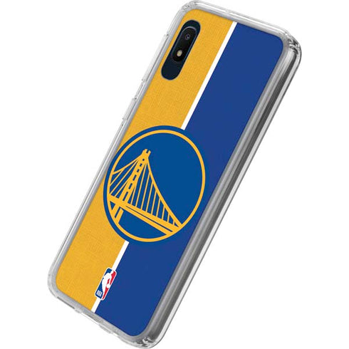 NBA Golden State Warriors Canvas Galaxy A10e Clear Case
