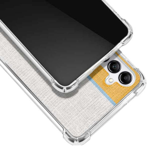 NBA Golden State Warriors Canvas Galaxy A14 5G Clear Case