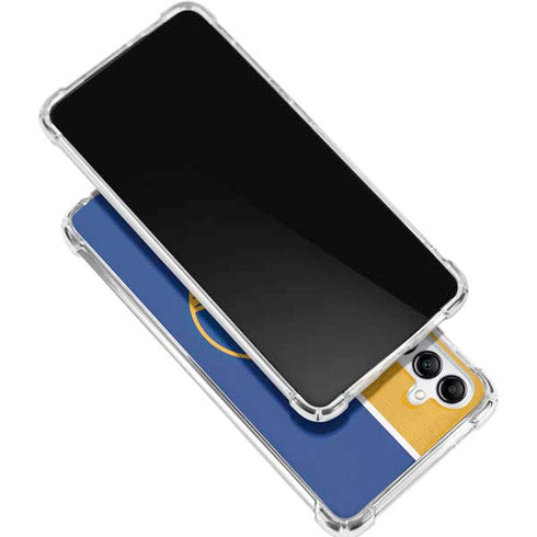NBA Golden State Warriors Canvas Galaxy A15 5G Clear Case