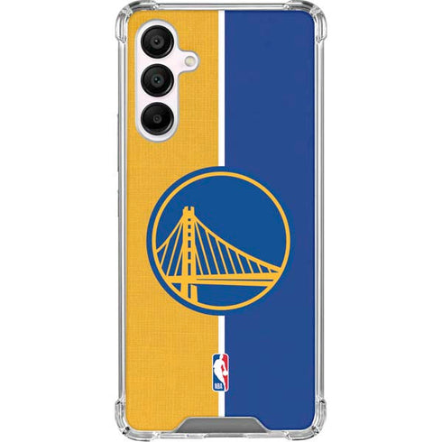 NBA Golden State Warriors Canvas Galaxy A16 5G Clear Case