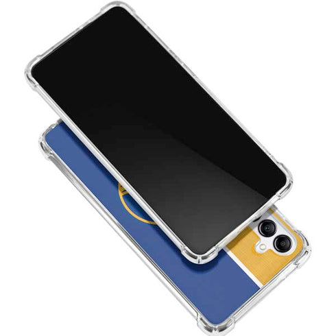 NBA Golden State Warriors Canvas Galaxy A16 5G Clear Case