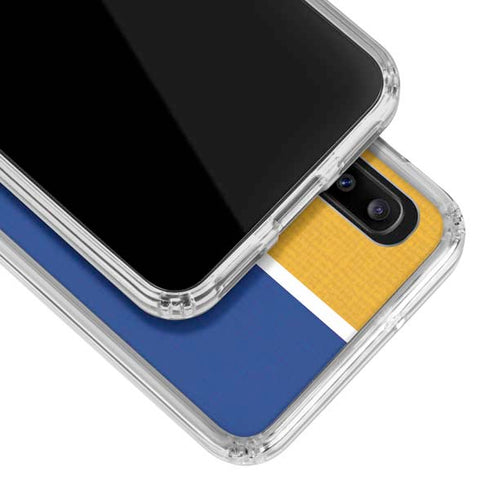NBA Golden State Warriors Canvas Galaxy A20 Clear Case