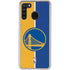 NBA Golden State Warriors Canvas Galaxy A21 Clear Case