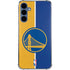 NBA Golden State Warriors Canvas Galaxy A35 5G Clear Case