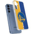 NBA Golden State Warriors Canvas Galaxy A35 5G Clear Case