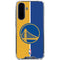 NBA Golden State Warriors Canvas Galaxy A36 5G Clear Case