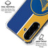 NBA Golden State Warriors Canvas Galaxy A36 5G Clear Case