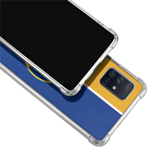 NBA Golden State Warriors Canvas Galaxy A51 5G Clear Case