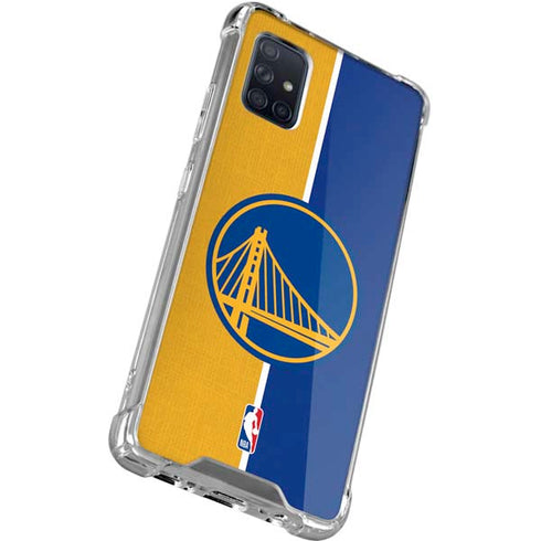 NBA Golden State Warriors Canvas Galaxy A51 5G Clear Case