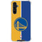 NBA Golden State Warriors Canvas Galaxy A54 5G Clear Case