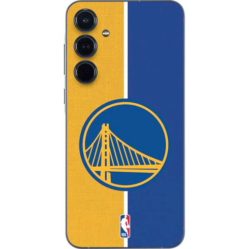 NBA Golden State Warriors Canvas Galaxy A55 5G Skin
