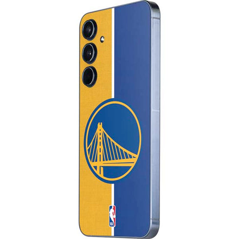 NBA Golden State Warriors Canvas Galaxy A55 5G Skin