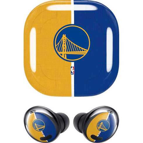 NBA Golden State Warriors Canvas Galaxy Buds Pro Skin
