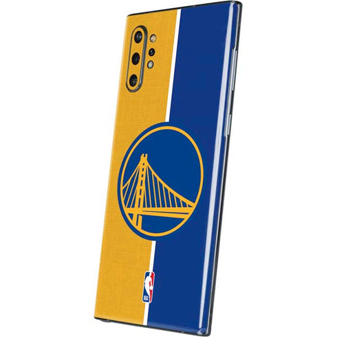 NBA Golden State Warriors Canvas Galaxy Note 10 Plus Skin