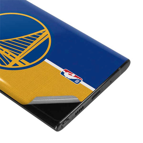 NBA Golden State Warriors Canvas Galaxy Note 10 Plus Skin