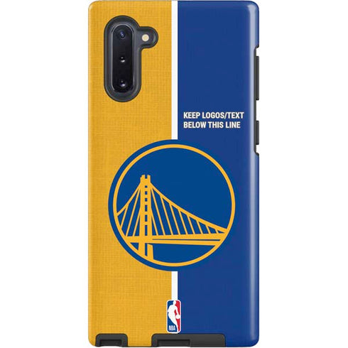 NBA Golden State Warriors Canvas Galaxy Cases