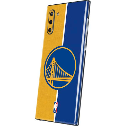 NBA Golden State Warriors Canvas Galaxy Note 10 Skin