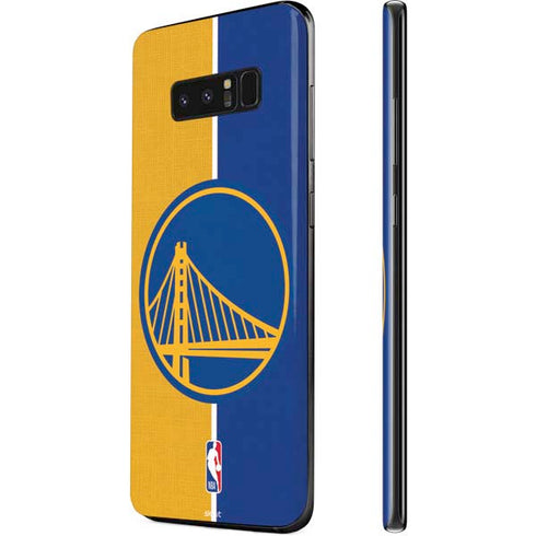 NBA Golden State Warriors Canvas Galaxy Note 8 Skin