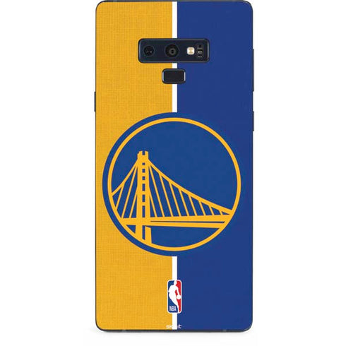 NBA Golden State Warriors Canvas Galaxy Note 9 Skin