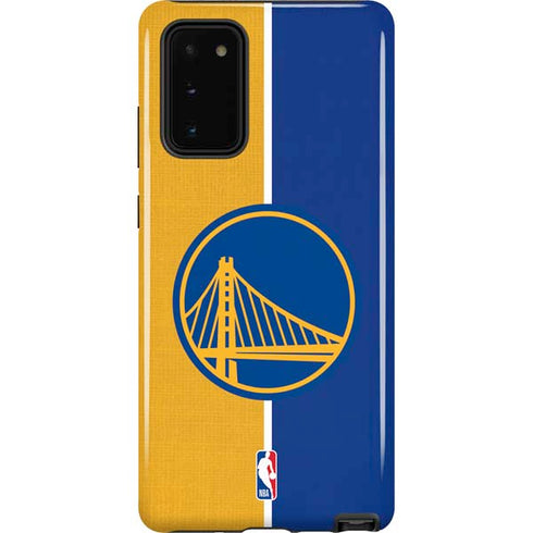 NBA Golden State Warriors Canvas Galaxy Note20 5G Pro Case