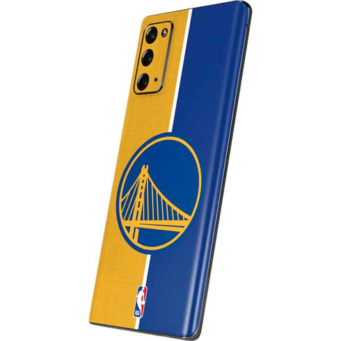 NBA Golden State Warriors Canvas Galaxy Note20 5G Skin