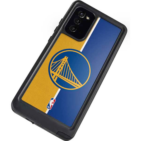 NBA Golden State Warriors Canvas Galaxy Note20 5G Waterproof Case