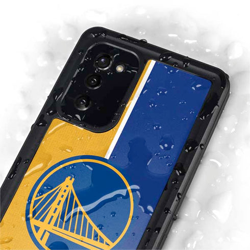 NBA Golden State Warriors Canvas Galaxy Note20 5G Waterproof Case