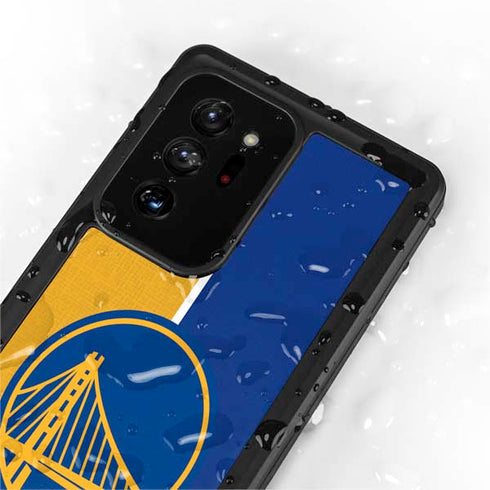 NBA Golden State Warriors Canvas Galaxy Note20 Ultra 5G Waterproof Case