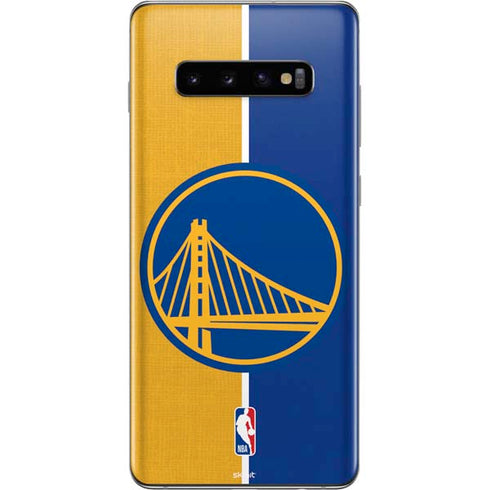 NBA Golden State Warriors Canvas Galaxy S10 Plus Skin