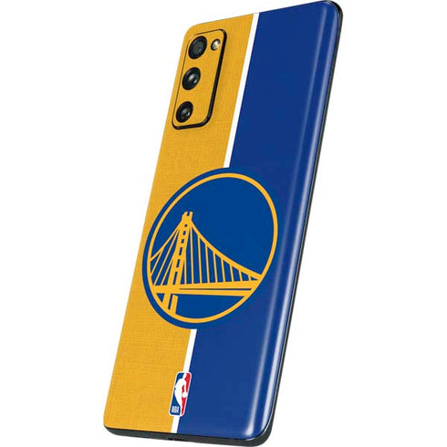 NBA Golden State Warriors Canvas Galaxy S20 Fan Edition Skin