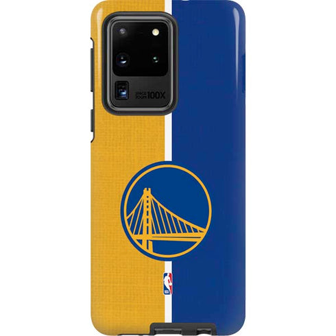 NBA Golden State Warriors Canvas Galaxy S20 Ultra 5G Pro Case