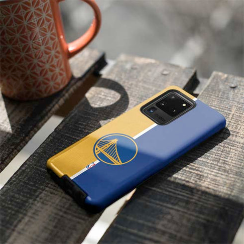 NBA Golden State Warriors Canvas Galaxy S20 Ultra 5G Pro Case
