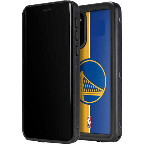 NBA Golden State Warriors Canvas Galaxy S20 Waterproof Case