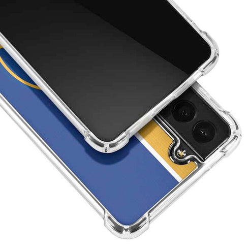 NBA Golden State Warriors Canvas Galaxy S21 FE Clear Case