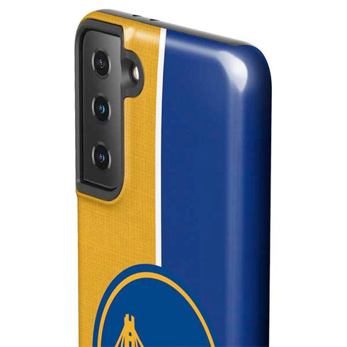 NBA Golden State Warriors Canvas Galaxy S21 FE Pro Case