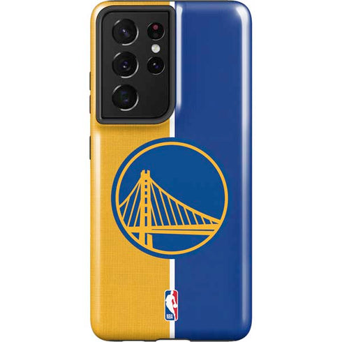 NBA Golden State Warriors Canvas Galaxy S21 Ultra 5G Pro Case