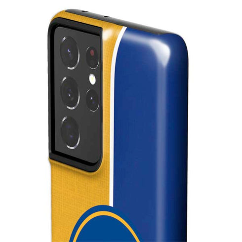 NBA Golden State Warriors Canvas Galaxy S21 Ultra 5G Pro Case