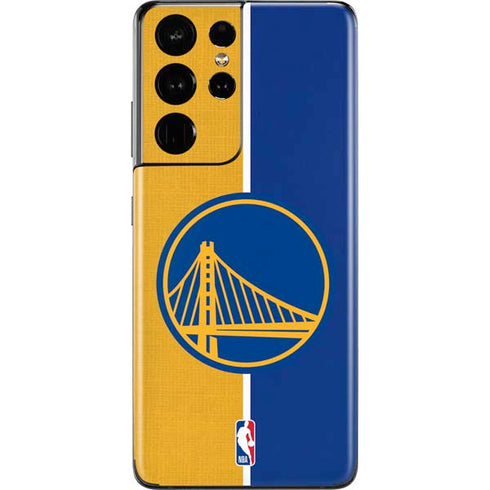 NBA Golden State Warriors Canvas Galaxy S21 Ultra 5G Skin