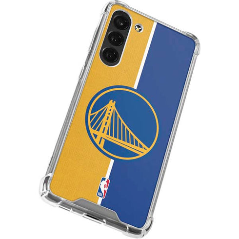 NBA Golden State Warriors Canvas Galaxy S23 Plus Clear Case
