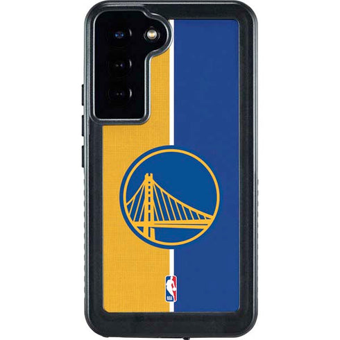 NBA Golden State Warriors Canvas Galaxy S23 Plus Waterproof Case