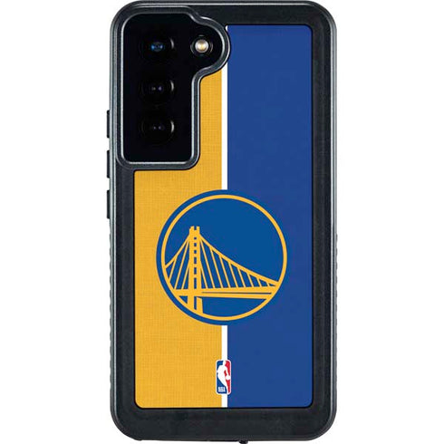NBA Golden State Warriors Canvas Galaxy S23 Waterproof Case