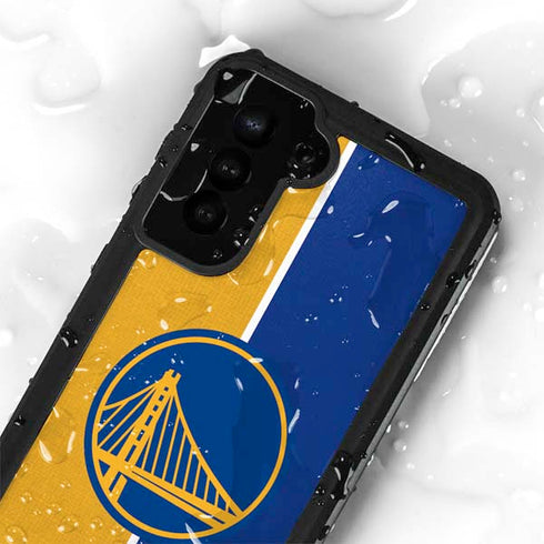 NBA Golden State Warriors Canvas Galaxy S23 Waterproof Case
