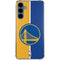 NBA Golden State Warriors Canvas Galaxy S24 Clear Case
