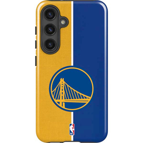 NBA Golden State Warriors Canvas Galaxy S25 Impact Case