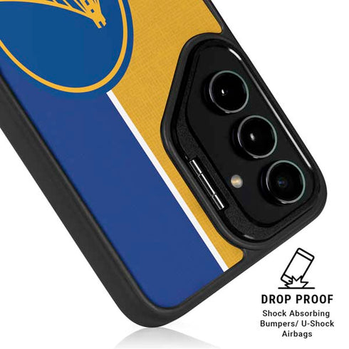 NBA Golden State Warriors Canvas Galaxy S24 Ultra Kickstand Case
