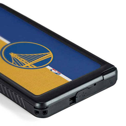 NBA Golden State Warriors Canvas Galaxy S24 Ultra Waterproof Case